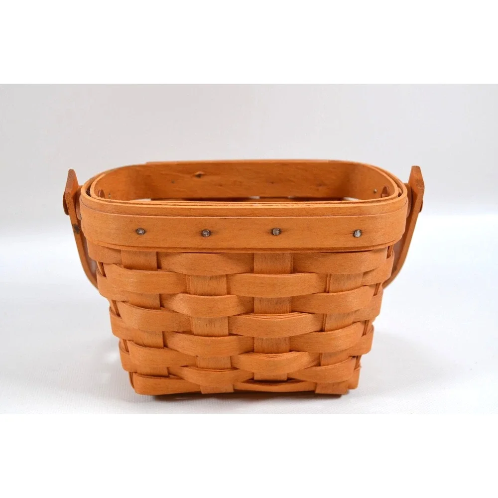 Longaberger 1997 Horizon Of Hope Basket Swivel Handle 5.5